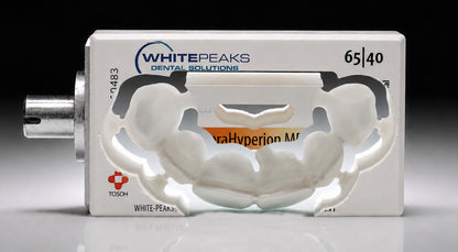 CopraHyperion MD PRO 65/40 – Für die Speed-Sinterung geeigneter Zirkonoxidblock für CEREC - Packung mit einem Block