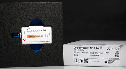 CopraHyperion MD PRO 65/40 – Für die Speed-Sinterung geeigneter Zirkonoxidblock für CEREC - Packung mit einem Block